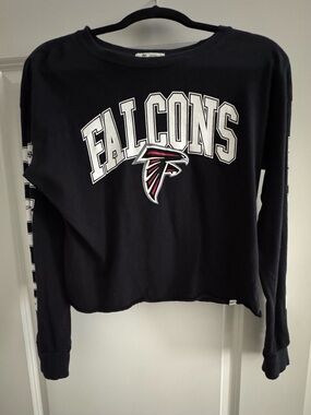 Women’s Falcons Black Crewneck